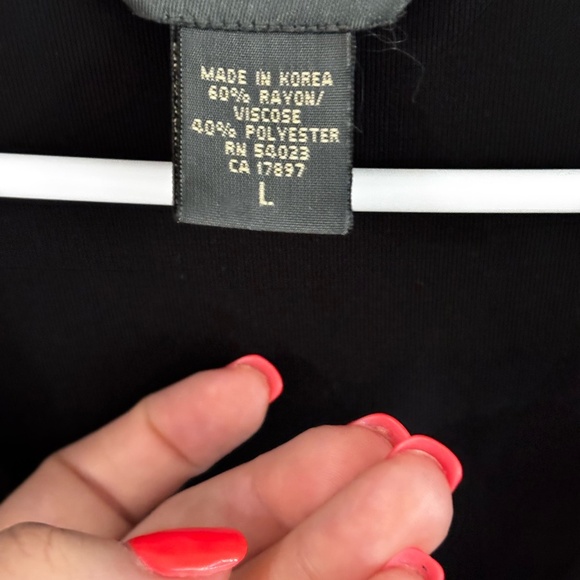 Black collard mini dress - Picture 5 of 9